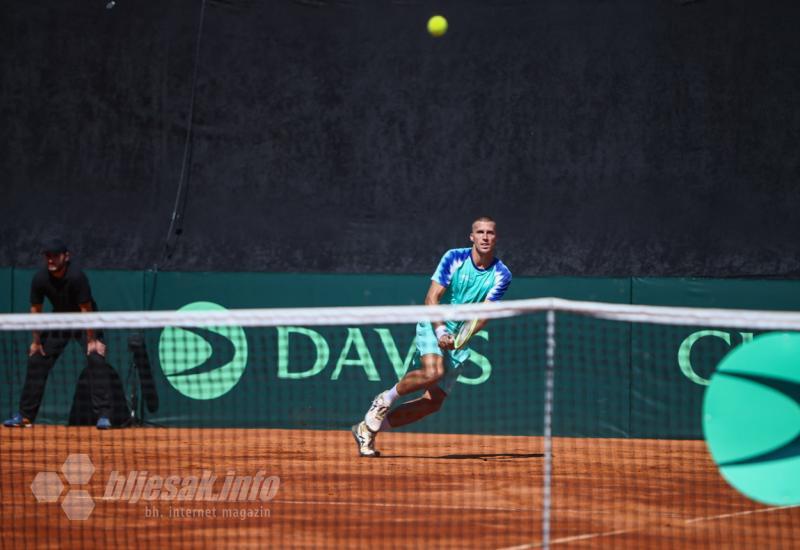 FOTO | Započeli susreti Davis cup turnira u Mostaru